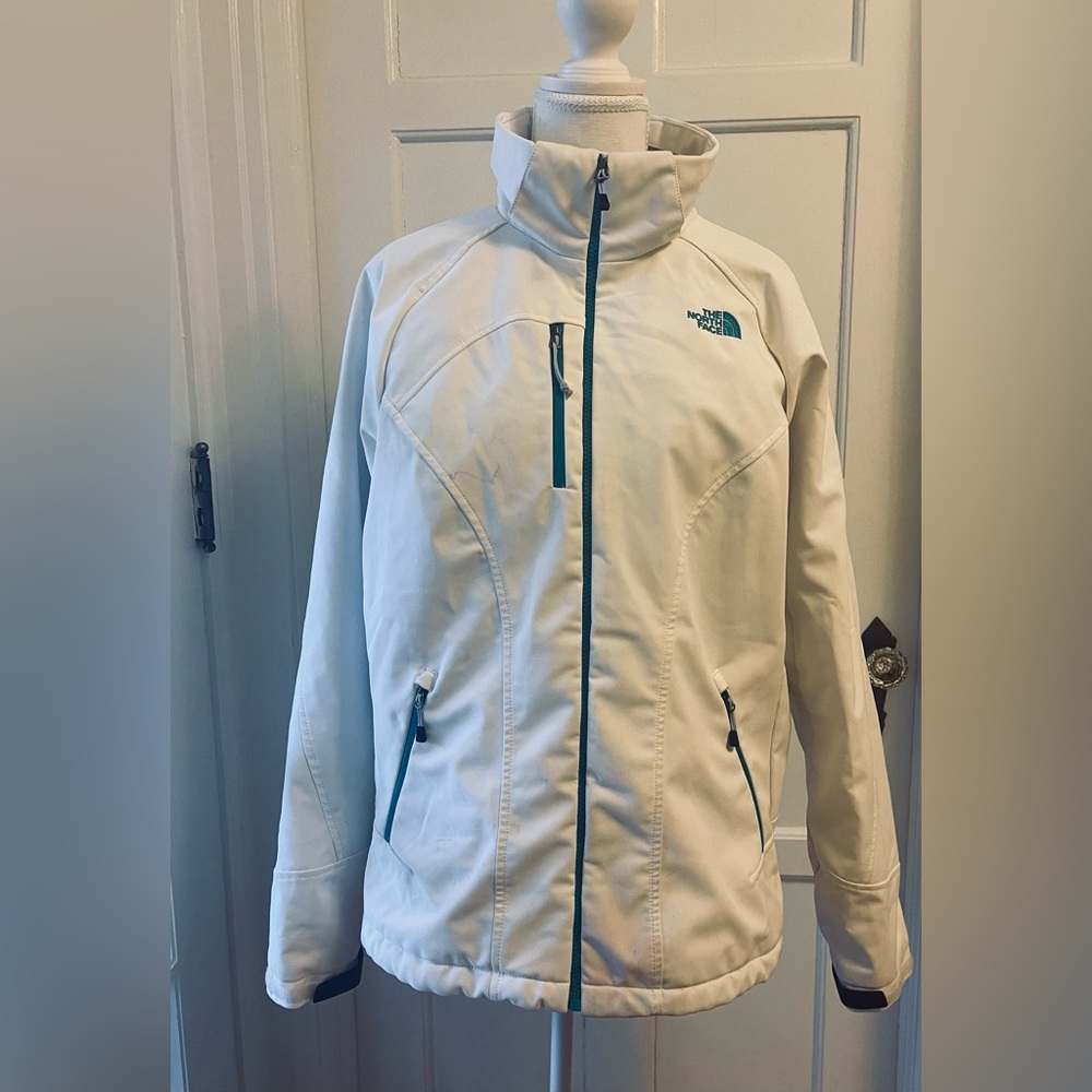 White North Face lined winter jacket